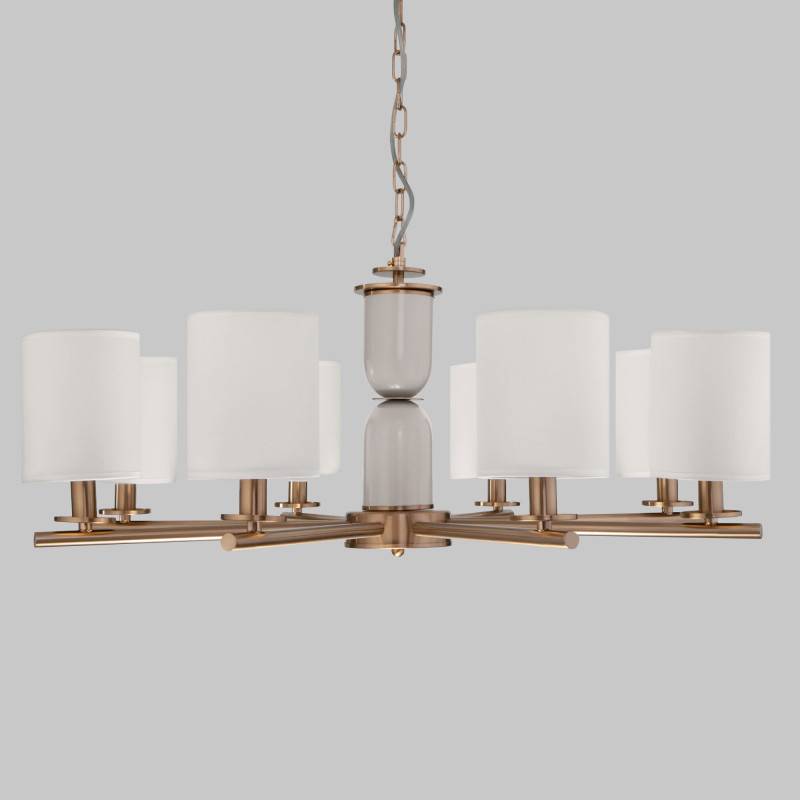 Подвесная люстра Eurosvet 60146/8 латунь