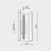 Бра MODELUX ML.590.300 BK