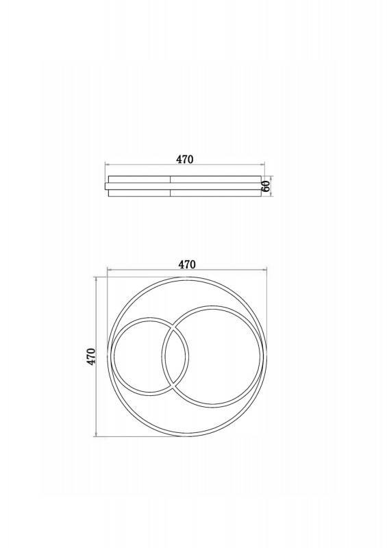 Накладной светильник Freya FR10029CL-L70W