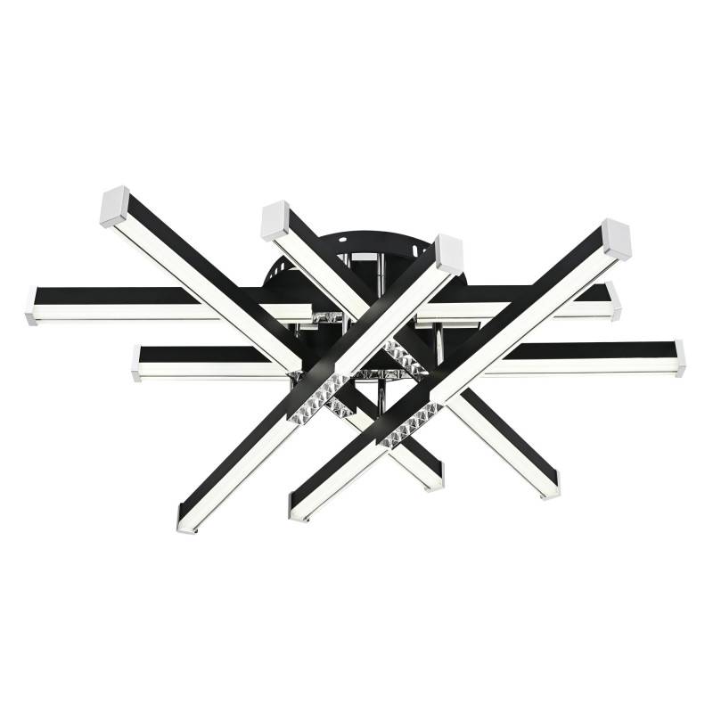 Накладная люстра LED4U L9374-600 BK