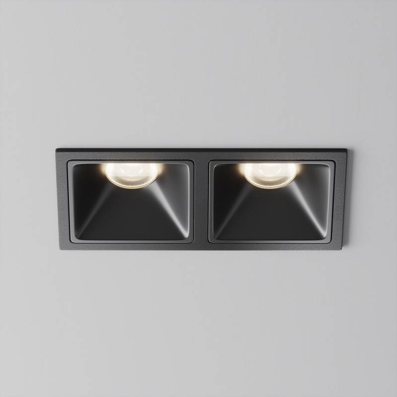 Встраиваемый светильник Maytoni Technical DL043-02-10W4K-SQ-B-1