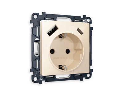 Розетка Ambrella Volt MA310010