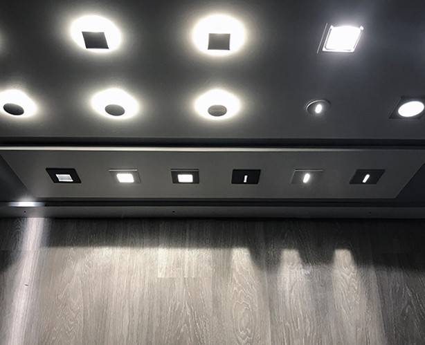 Подсветка ступеней лестницы ITALLINE DL 3019 grey