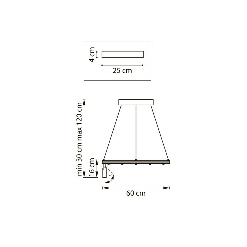 Подвесная люстра Lightstar 740467