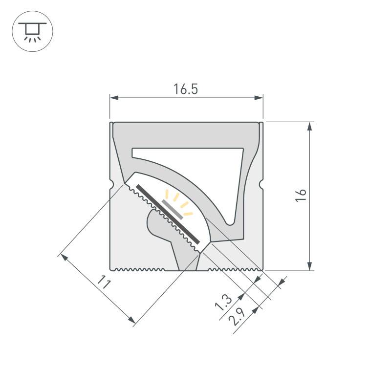 Профиль Arlight 059568