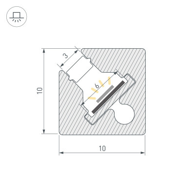 Профиль Arlight 055325