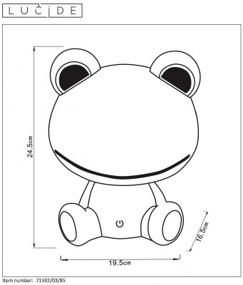 Ночник детский LUCIDE 71592/03/85
