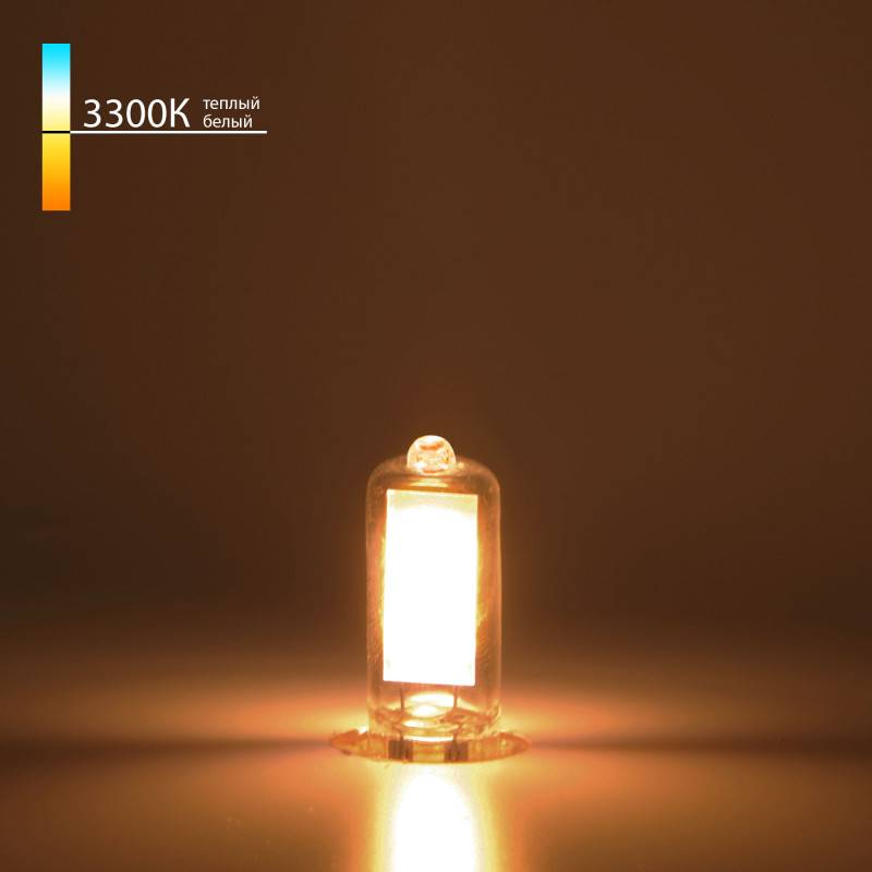 Светодиодная лампа Elektrostandard G4 LED 5W 220V 3300K (BLG419) стекло