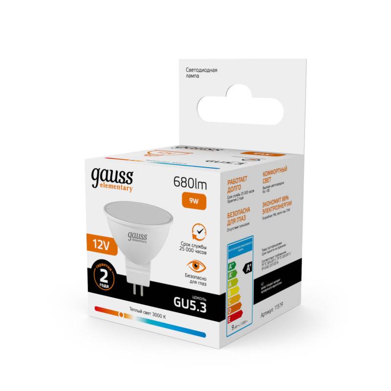 Светодиодная лампа Gauss 11519