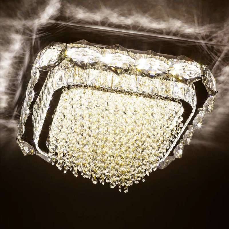 Накладная люстра LED4U L9428-500-500 с функцией