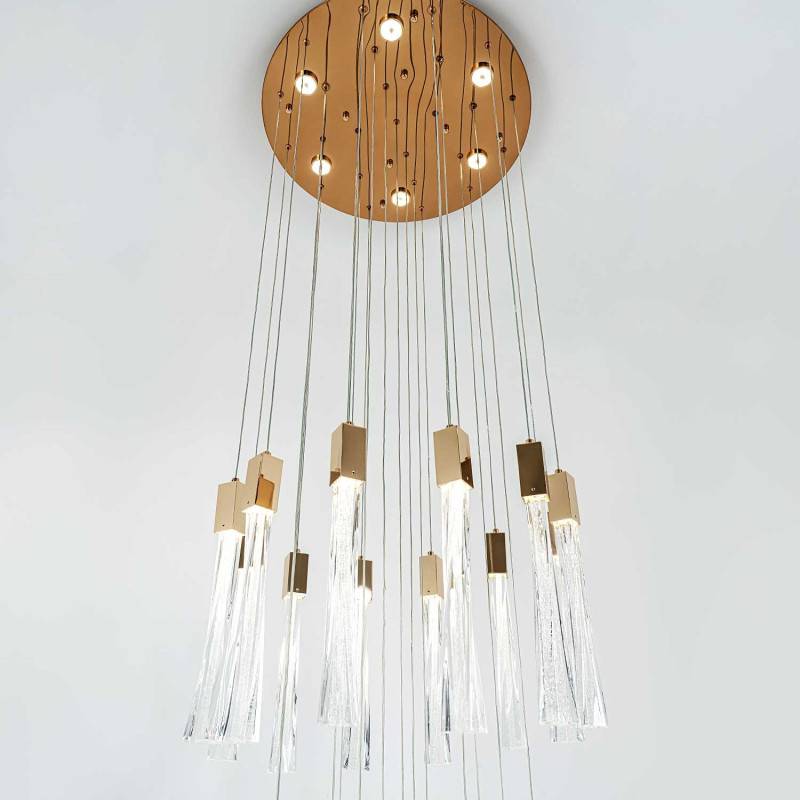 Каскадная люстра MODELUX ML.89138.25 GD