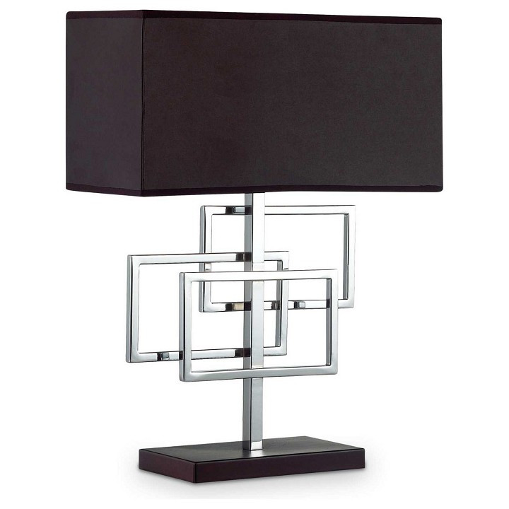 Настольная лампа декоративная Ideal Lux Luxury LUXURY TL1 CROMO
