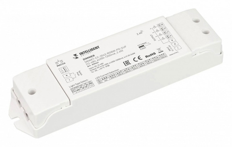 Контроллер-регулятор цвета RGBW Wi-Fi для смартфонов и планшетов Arlight SMART 037421