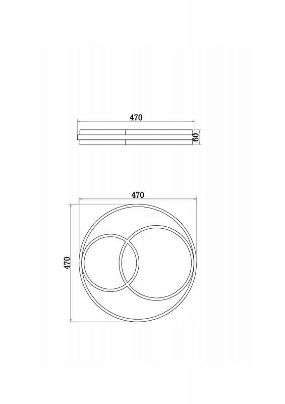 Накладной светильник Freya FR10029CL-L70B