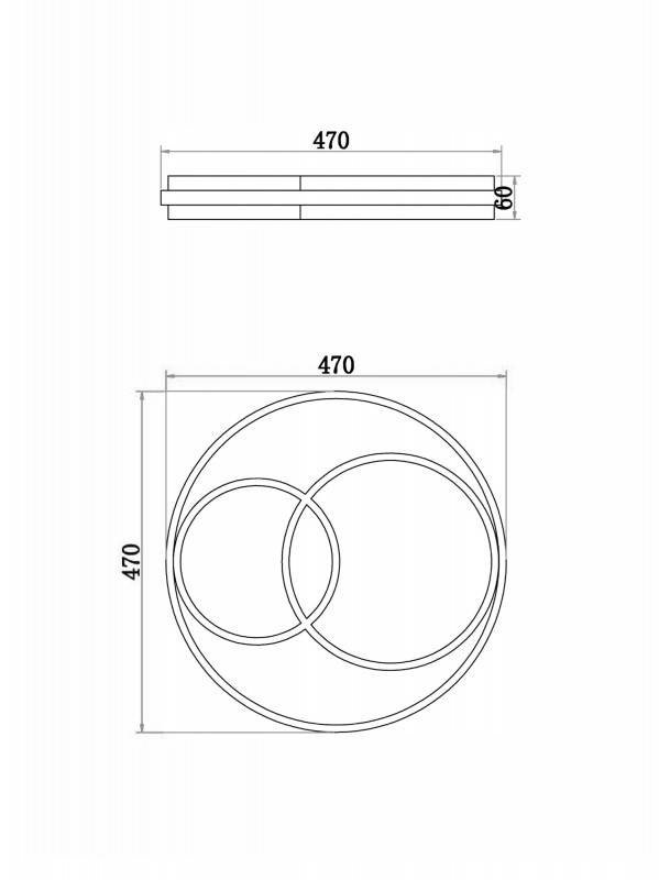 Накладной светильник Freya FR10029CL-L70B