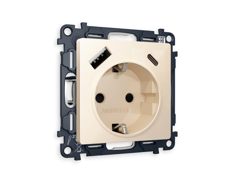 Розетка Ambrella Volt MA310010