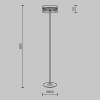Торшер Maytoni MOD348FL-L24BBS3K
