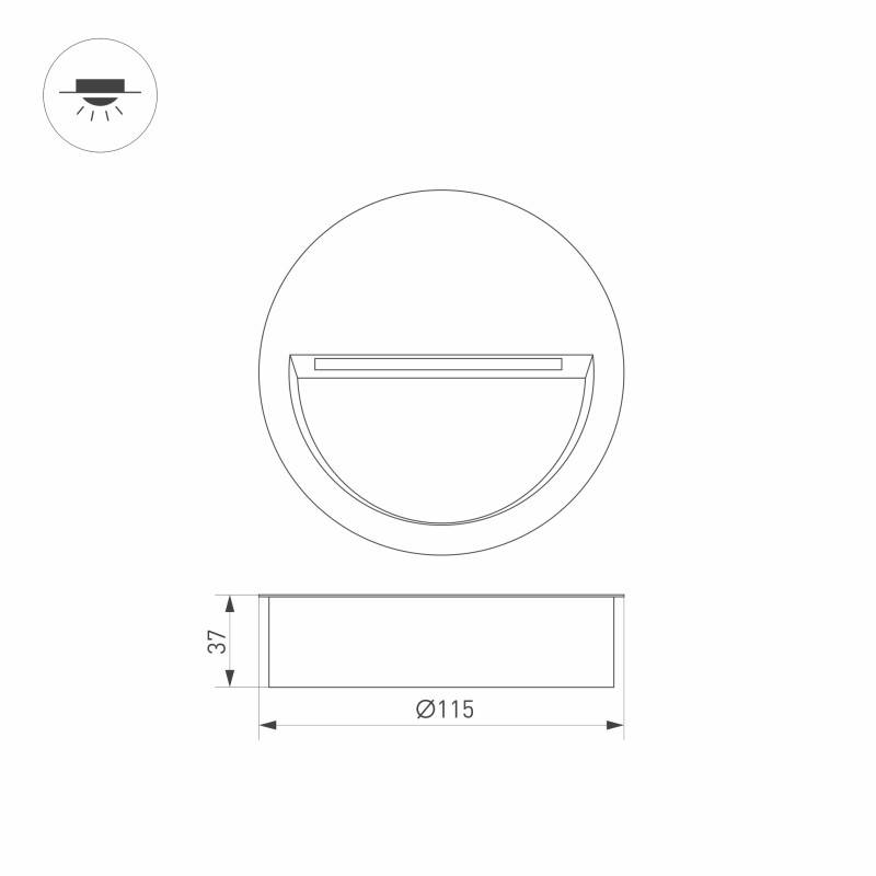 Светильник для ступеней Arlight 029962