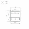 Профиль накладной Arlight SL-LINE 047506