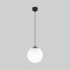 Подвесной уличный светильник Elektrostandard Sfera H черный D200 (35158/U)