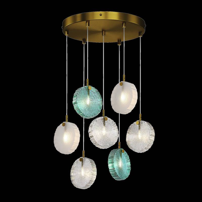 Каскадная люстра Maytoni MOD254PL-07BS