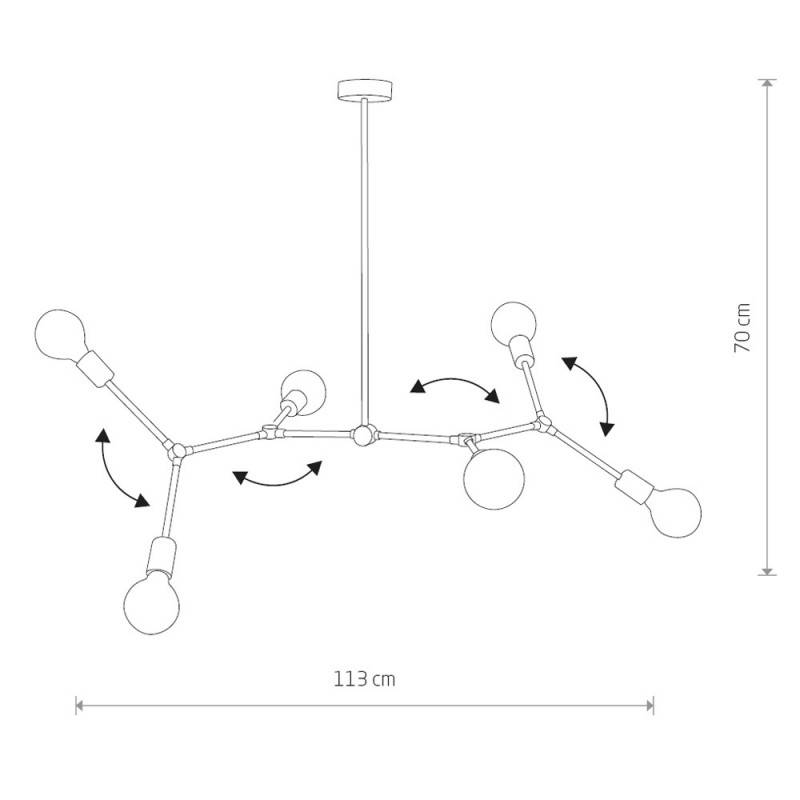Люстра на штанге Nowodvorski 9138