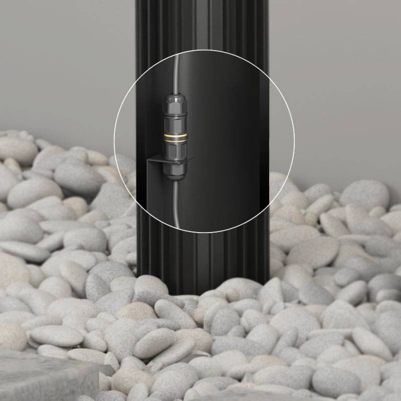 Садово-парковый светильник Denkirs DK9725-BK