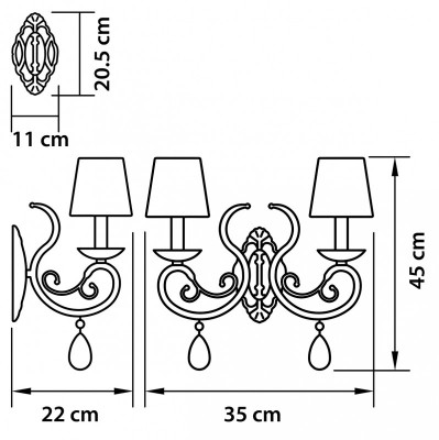 Бра Lightstar 693624