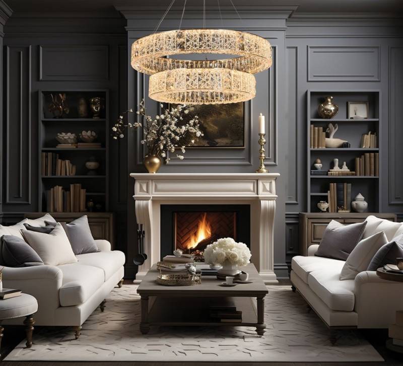 Подвесная люстра Fluorite FL1057-14P