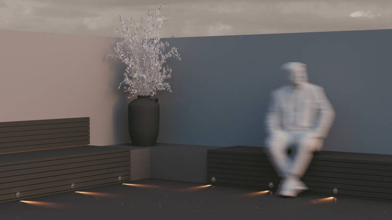 Светильник для ступеней Maytoni O014SL-L3B3K