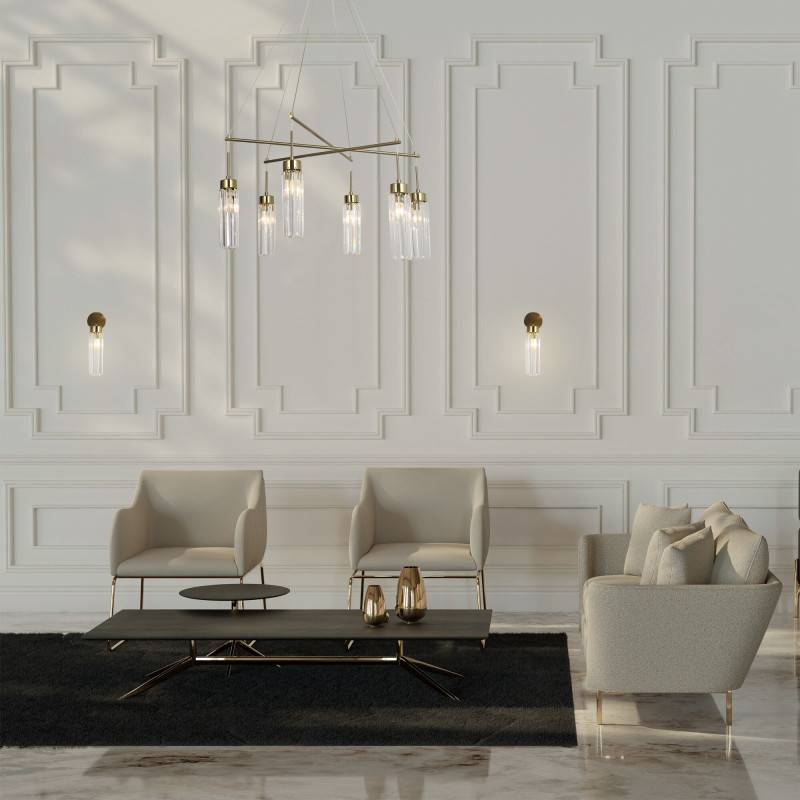 Бра Eurosvet 60163/1 латунь