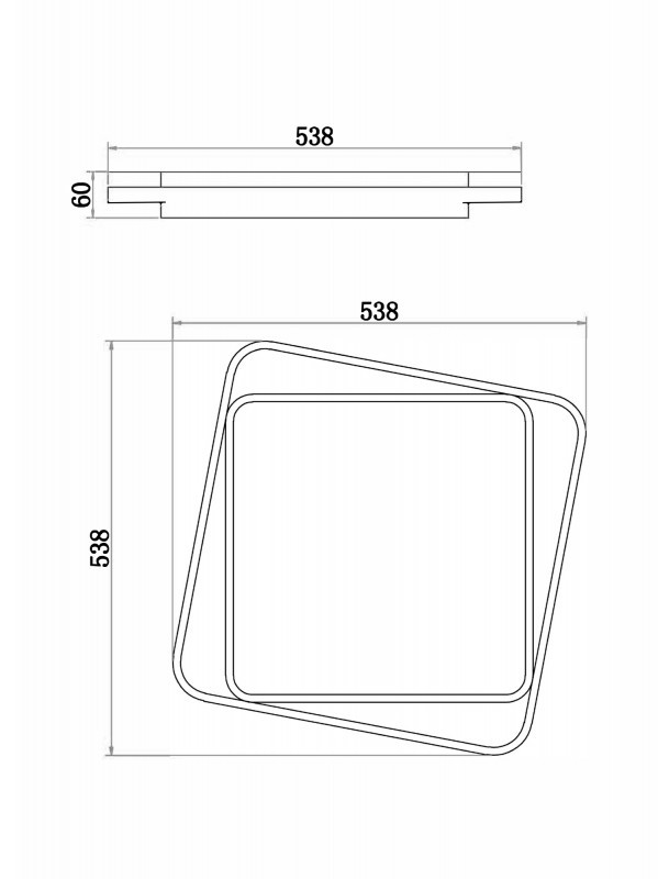 Накладной светильник Freya FR10030CL-L88W
