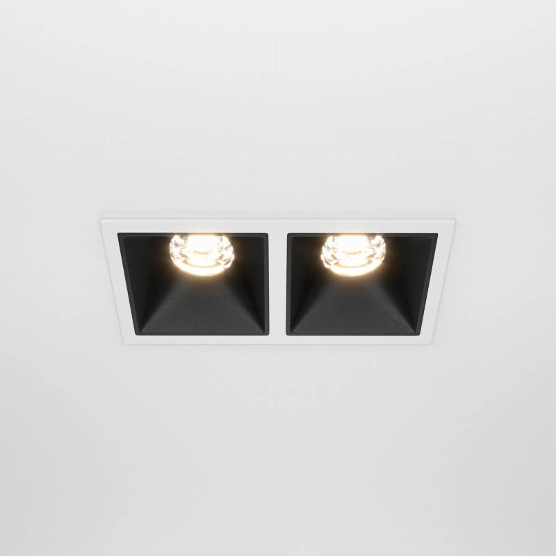 Встраиваемый светильник Maytoni Technical DL043-02-10W3K-D-SQ-WB