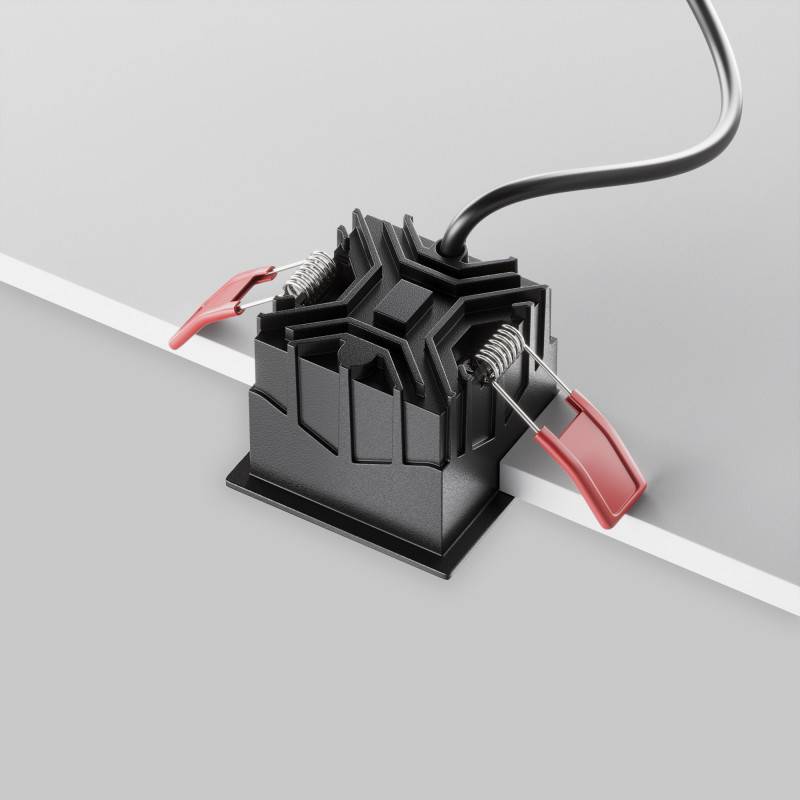 Встраиваемый светильник Maytoni Technical DL043-01-10W3K-SQ-B-1