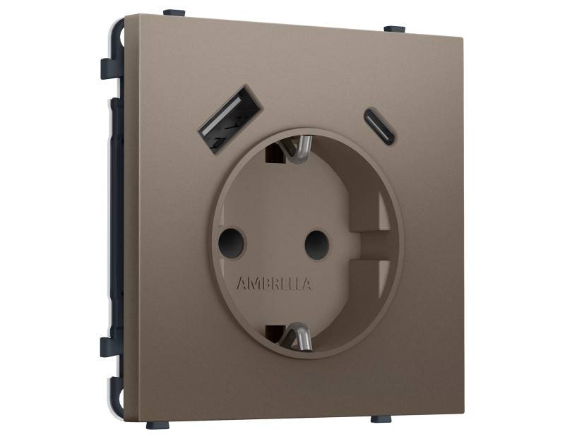 Розетка Ambrella Volt MS640010