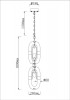 Подвесной светильник Fluorite FL1100-3P