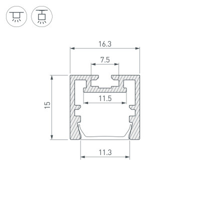 Профиль Arlight 035020