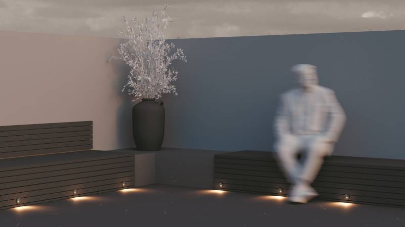 Светильник для ступеней Maytoni O015SL-L3B3K