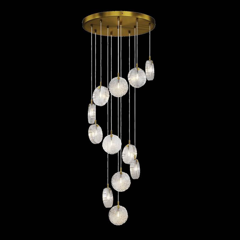 Каскадная люстра Maytoni MOD254PL-12BS