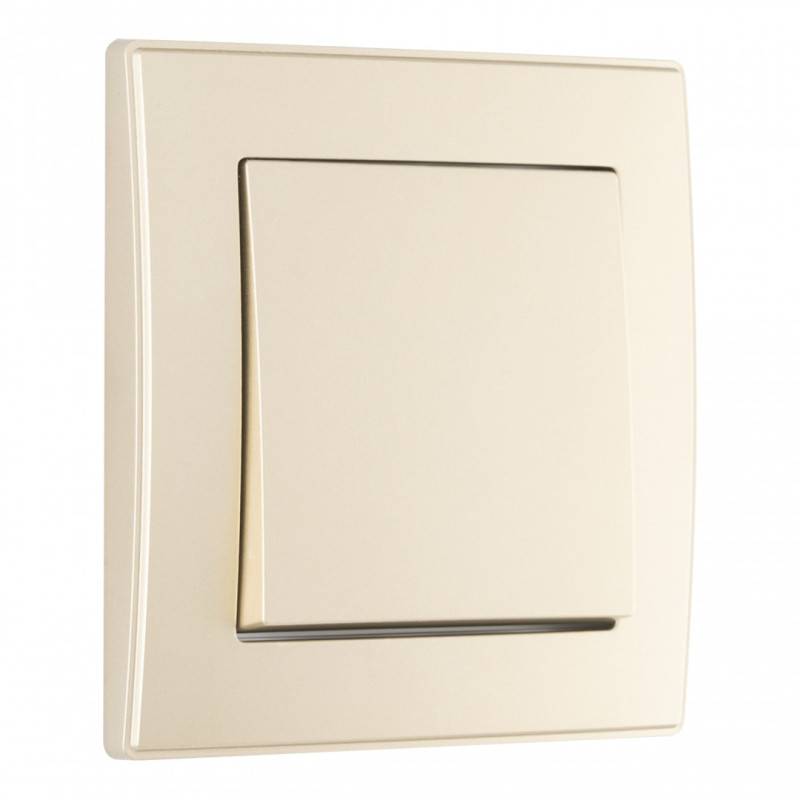 Выключатель Arte Milano SET06-1-30-1 shampan