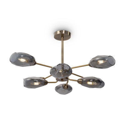 Люстра на штанге Freya FR5327CL-08BZ