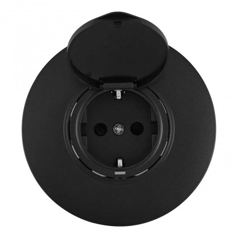 Розетка Arte Milano SET08-1-41-1 black