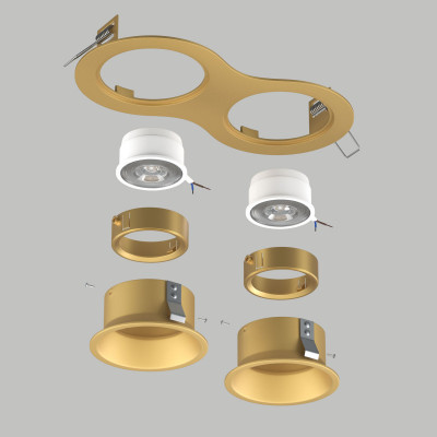 Встраиваемый светильник Lightstar D6230303GMOD