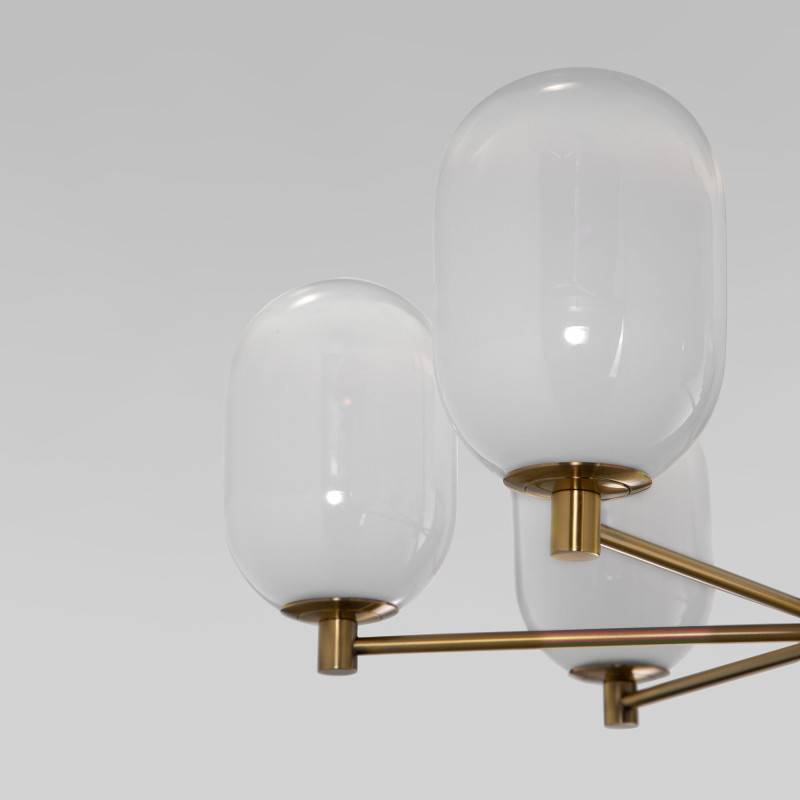 Люстра на штанге Eurosvet 60161/6 латунь