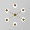 Люстра на штанге Eurosvet 60161/6 латунь