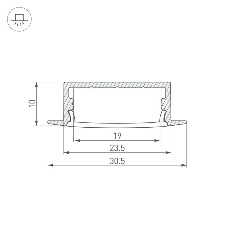 Профиль Arlight 036769