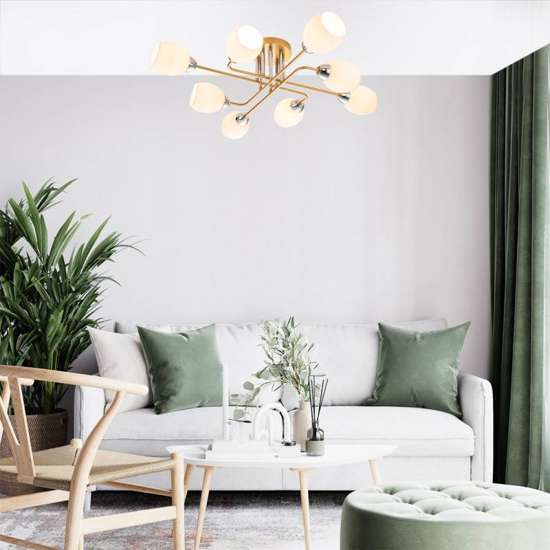 Накладная люстра Escada 1132/8P Gold