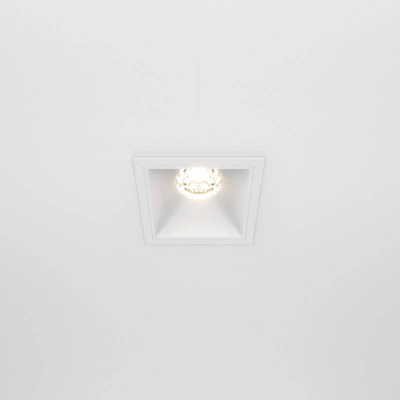 Встраиваемый светильник Maytoni Technical DL043-01-10W3K-D-SQ-W