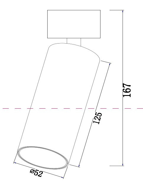 Накладной светильник Maytoni Focus LED C055CL-L12W4K