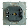 Розетка без заземления и со шторкой, без рамки Stekker RST16-5109-01 49876